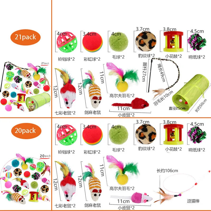 Cat Toy Set