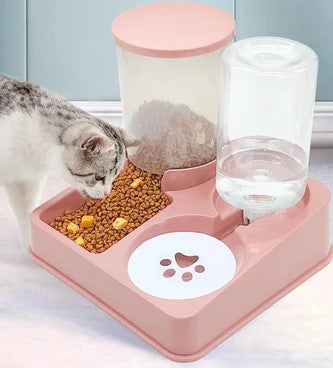 Automatic Cat Feeder Water Dispenser