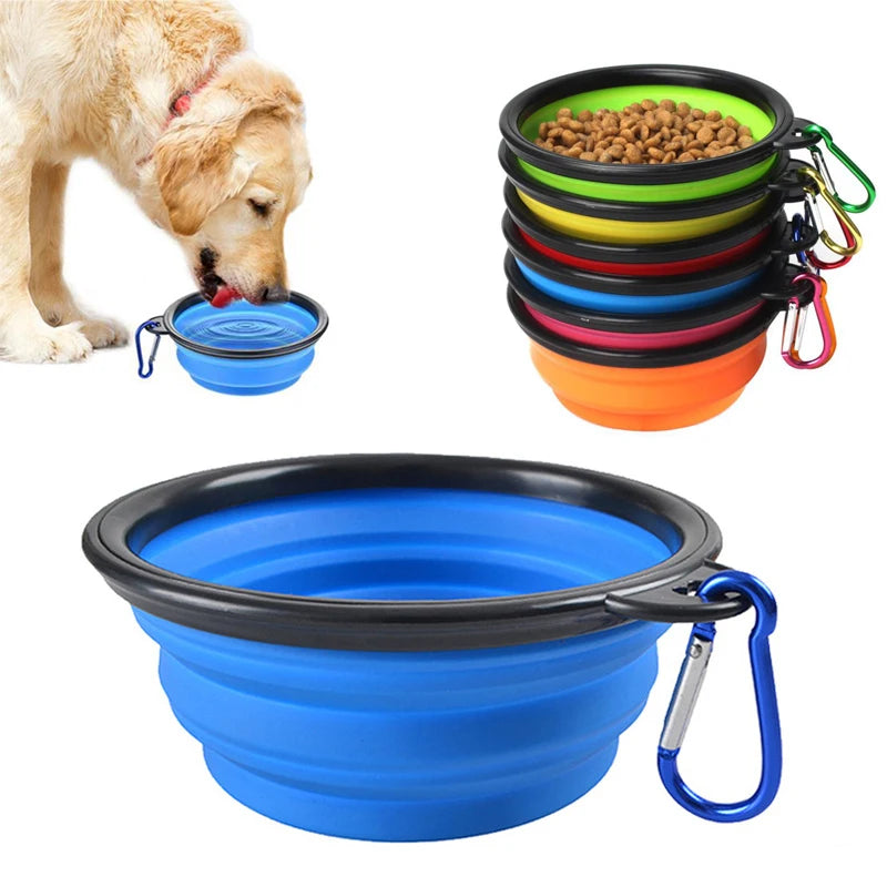 Silicone Dog Feeder Bowl