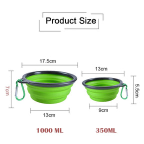 Silicone Dog Feeder Bowl