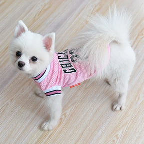 Mesh Breathable Sport Dog Jersey