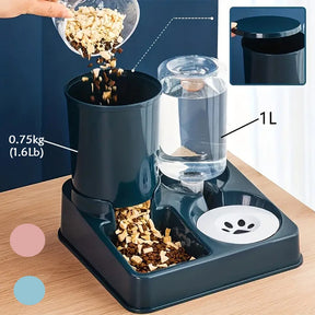 Automatic Cat Feeder Water Dispenser